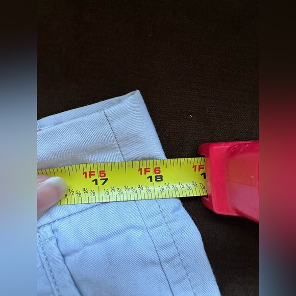 J. CREW White, Broken-In Classic, Twill Shorts w/Pockets Sz. 12 - Picture 10 of 11